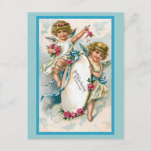 "Vintage German Birthday Card" Postcard