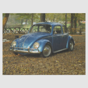 vintage german car tissue paper