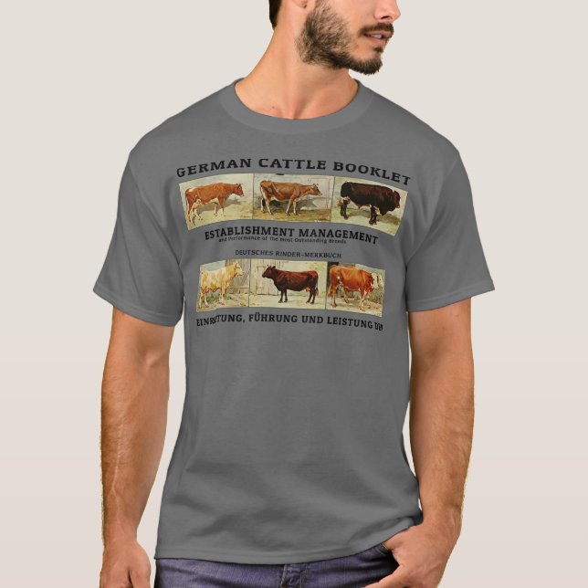 Vintage German Cow T-Shirt (Front)
