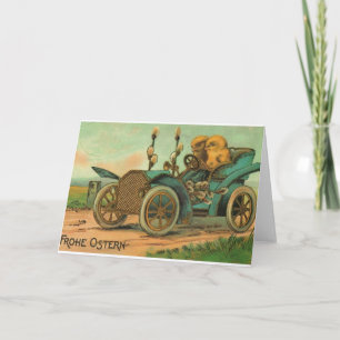 Vintage German Easter Card