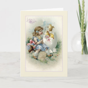 Vintage German Easter Easter Card