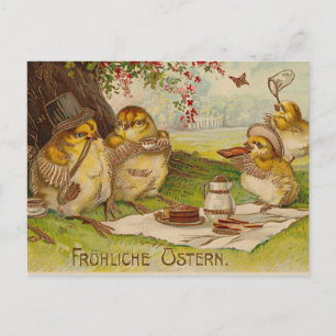 Vintage German Easter PostCard