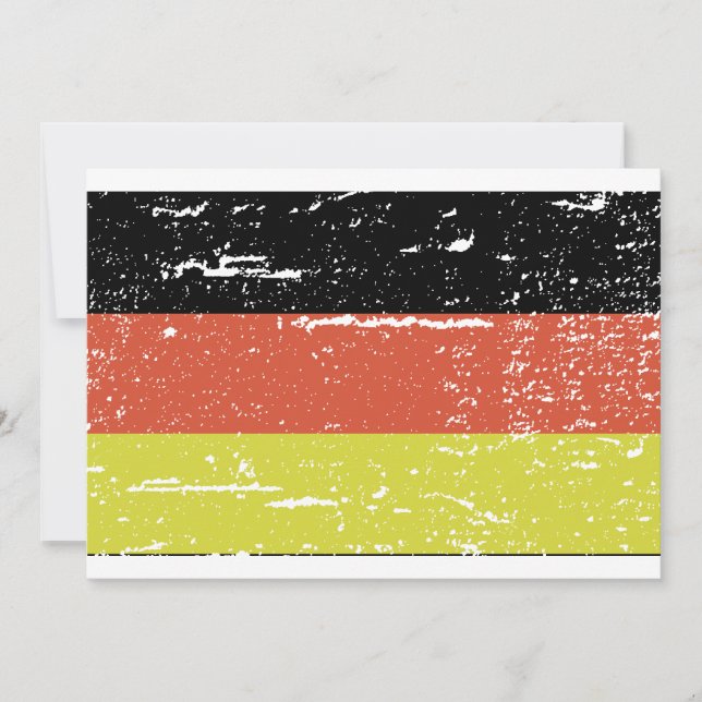 Vintage German Flag (Front)