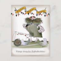 vintage german goalkeeper