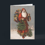Vintage German Santa Christmas Cards<br><div class="desc">Happy Holidays. Victorian German Santa Greetings. Perfect cards for your parents or grandparents. They just may remember these times fondly. Ask them about it.</div>