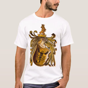 Vintage German Scorpio Coat of Arms T-Shirt