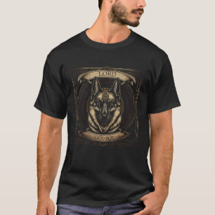 Vintage German Shepherd Owner Mediaeval German She T-Shirt