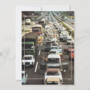 Vintage Germany 1970s photo Holiday Card