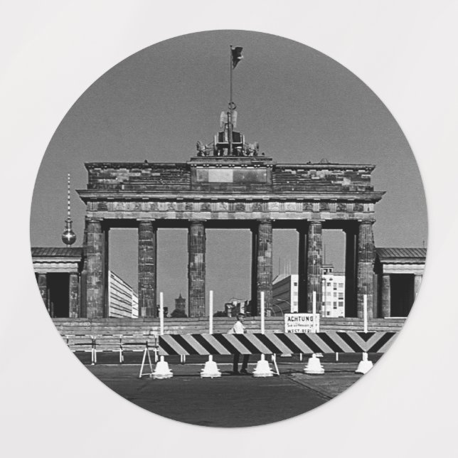 Vintage Germany Berlin Brandenburg Gate (Design 1)