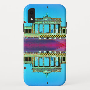 Vintage Germany Berlin Brandenburg Gate iPhone XR Case