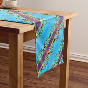 Vintage Germany Berlin Brandenburg Gate Short Table Runner