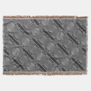 Vintage Germany Berlin Brandenburg Gate Throw Blanket