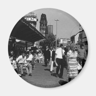 Vintage Germany Berlin kurfürstendamm avenue Magnet
