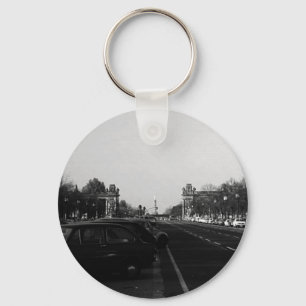 Vintage Germany Berlin The 17th June Street Key Ring