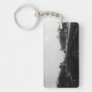 Vintage Germany Berlin The 17th June Street Key Ring