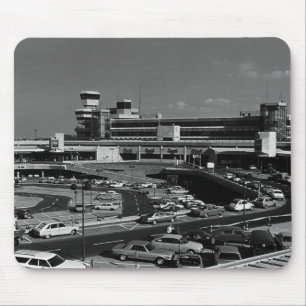 Vintage Germany Berlin The Tegel Airport 1970 Mouse Mat