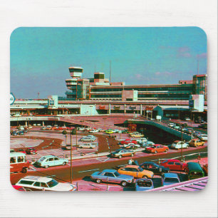 Vintage Germany Berlin The Tegel Airport Mouse Mat