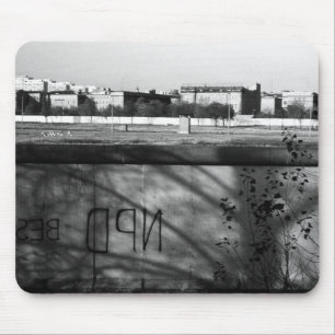 Vintage Germany Berlin wall 1970 Mouse Mat