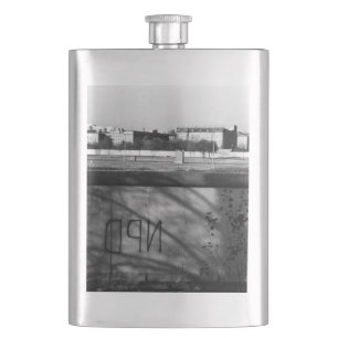 Vintage Germany Berlin wall Hip Flask