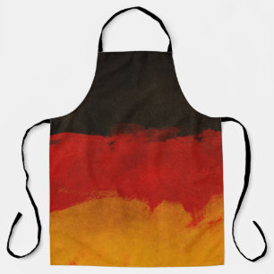Vintage Germany Flag Apron   Retro Patriotic Desig