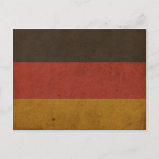 Vintage Germany Flag Postcard
