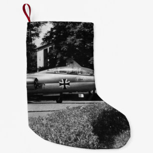 Vintage Germany Munich Deutsch Museum starfighter Small Christmas Stocking