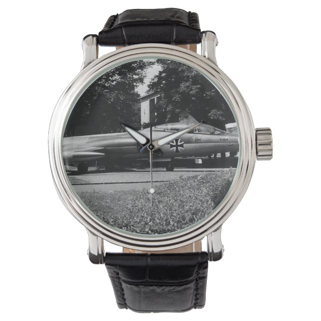 Vintage Germany Munich Deutsch Museum starfighter Watch (Front)