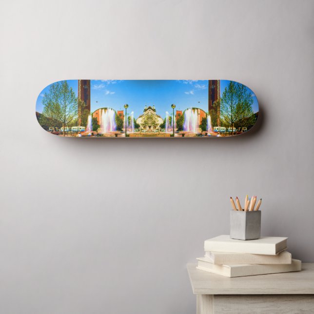 Vintage Germany Munich sendlinger platz Matthäus Skateboard (Wall Art (Horz))
