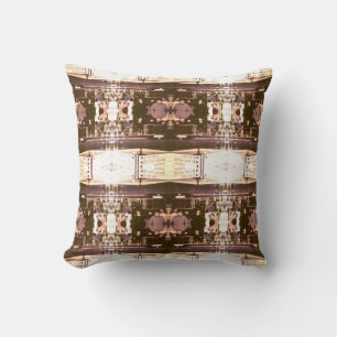 Vintage Germany Munich Station Marienplatz Cushion