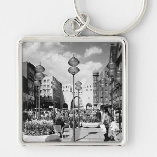 Vintage Germany Munich Towngate Karistor 1970 Key Ring
