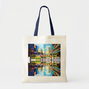 Vintage Germany Munich Towngate Karistor Tote Bag