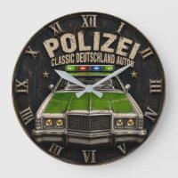 Vintage Germany Police Cruiser Classic Car