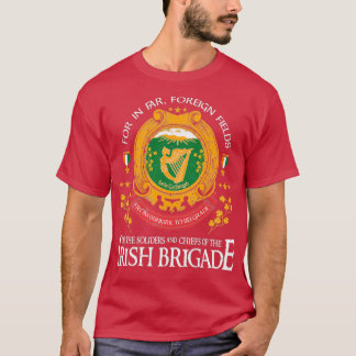 Vintage Gettysburg Pennsylvania Irish Brigade Flag T-Shirt