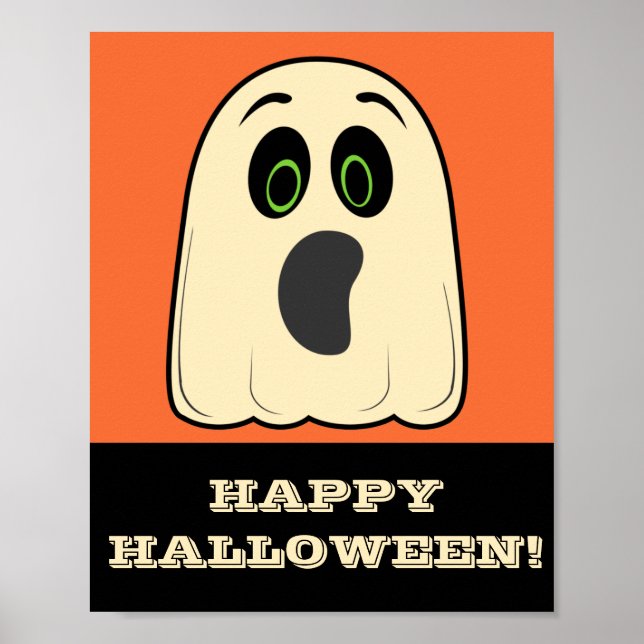 Vintage Ghost Poster (Front)