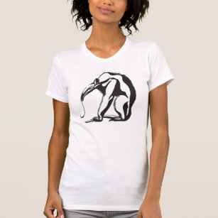 Vintage Giant Anteater by Marcus Behmer T-Shirt
