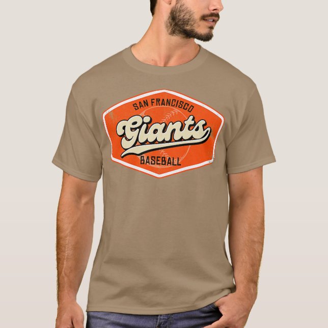 Vintage Giants Baseball T-Shirt (Front)