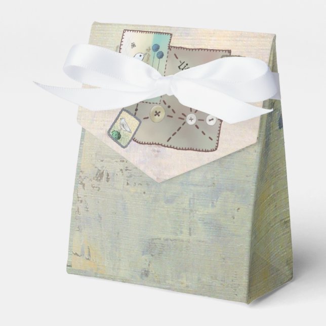 Vintage Gift Favour Box (Front Side)