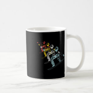 Vintage Gift For Snowboarder Wintersport Retro Sno Coffee Mug
