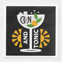 Vintage Gin And Tonic Art