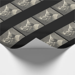 Vintage Girl Angel Symbol of Hope 1900s Anchor Wrapping Paper