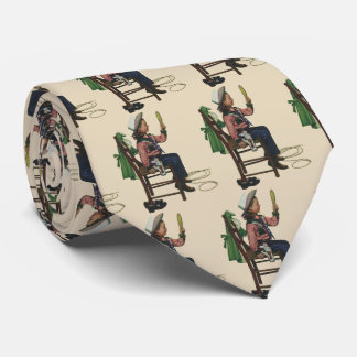 Vintage Girl Cowgirl Looking  Mirror She's so Vain Tie