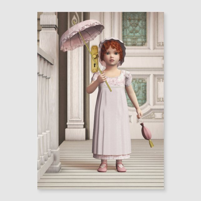 Vintage Girl Sweet Victorian  (Front)