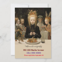 Vintage Girl's Halloween Birthday 