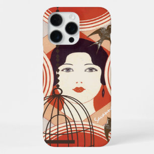 Vintage Girly Birdcage Love Bird iPhone 16 Pro Max Case