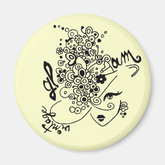 Vintage Glam Magnet