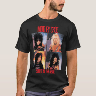 Vintage Glam Metal Concert Photo Collage Graphic T T-Shirt