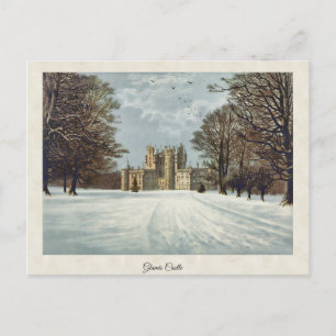 Vintage Glamis Castle Forfar Scotland Postcard