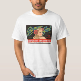 Vintage Glamour Girl Label Shirt