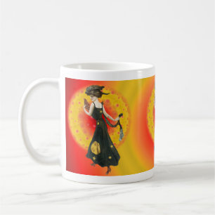 Vintage Glamour Girl Mug