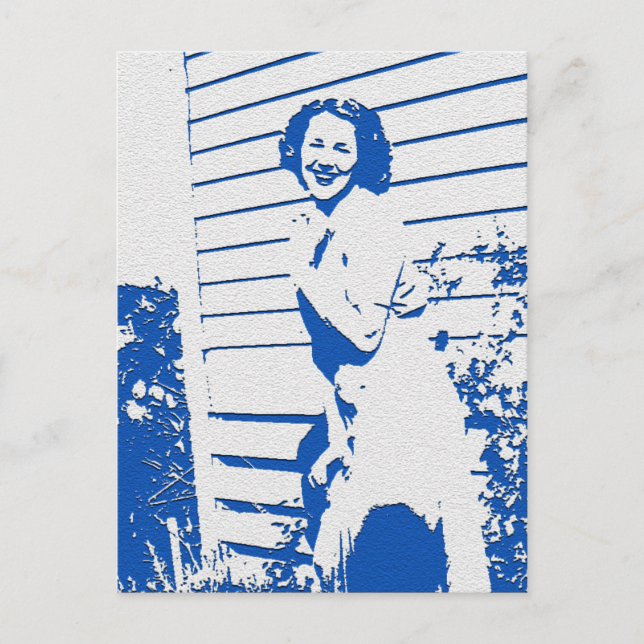 Vintage Glamour Postcard (Front)